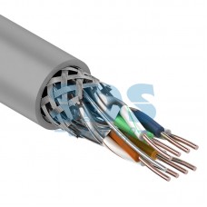 Кабель SSTP 4PR 23AWG CAT7 305м REXANT