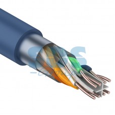 Кабель FTP 4PR 23AWG CAT6 305м REXANT