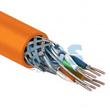 Кабель SSTP 4PR 23AWG CAT7А 305м REXANT